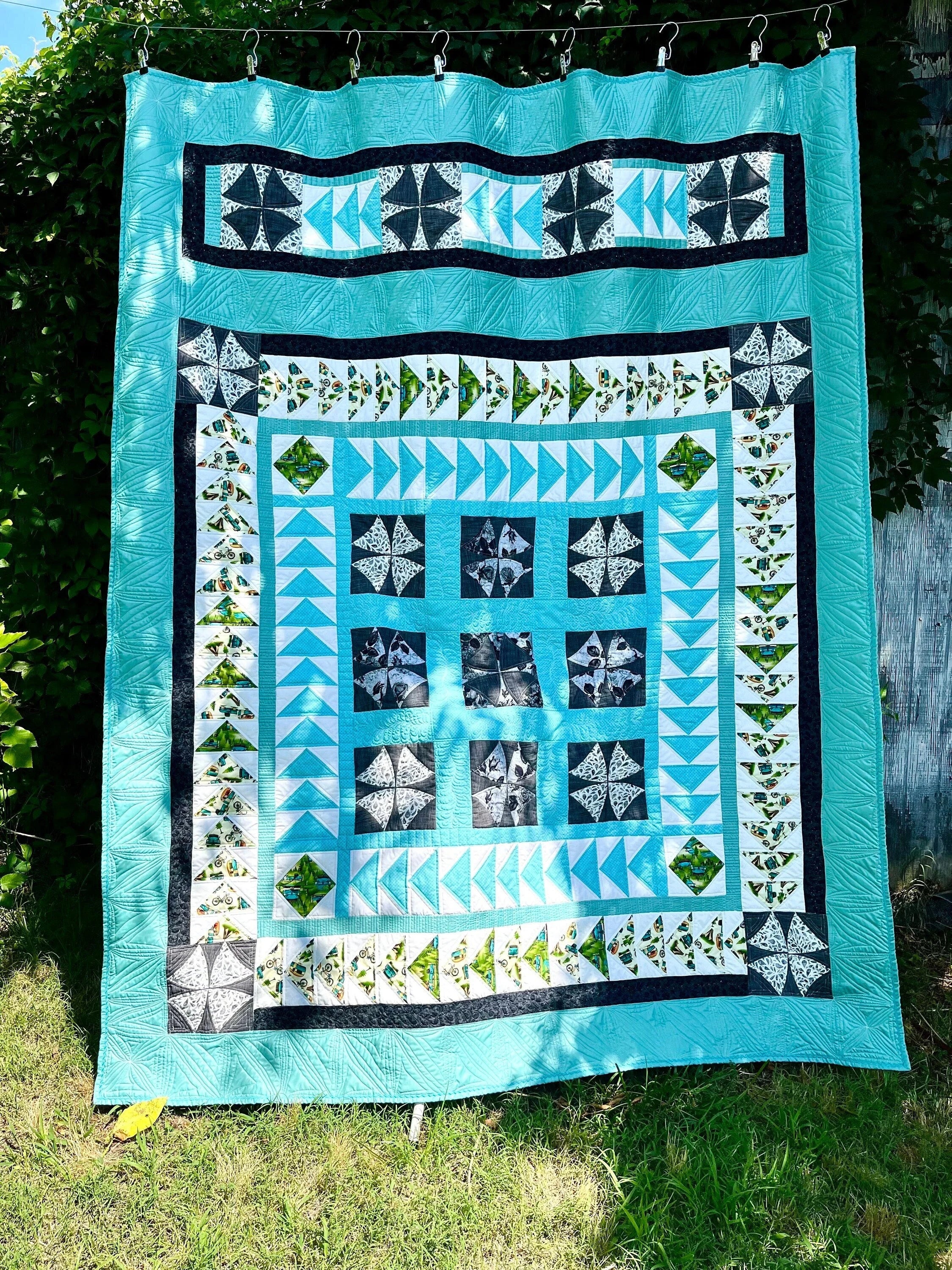 Double Size Handmade Americana Quilt