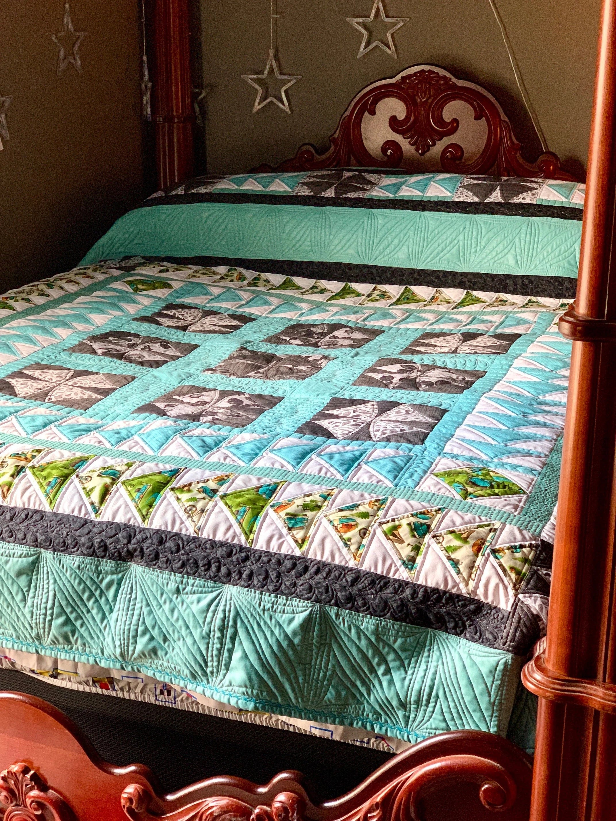 Double Size Handmade Americana Quilt