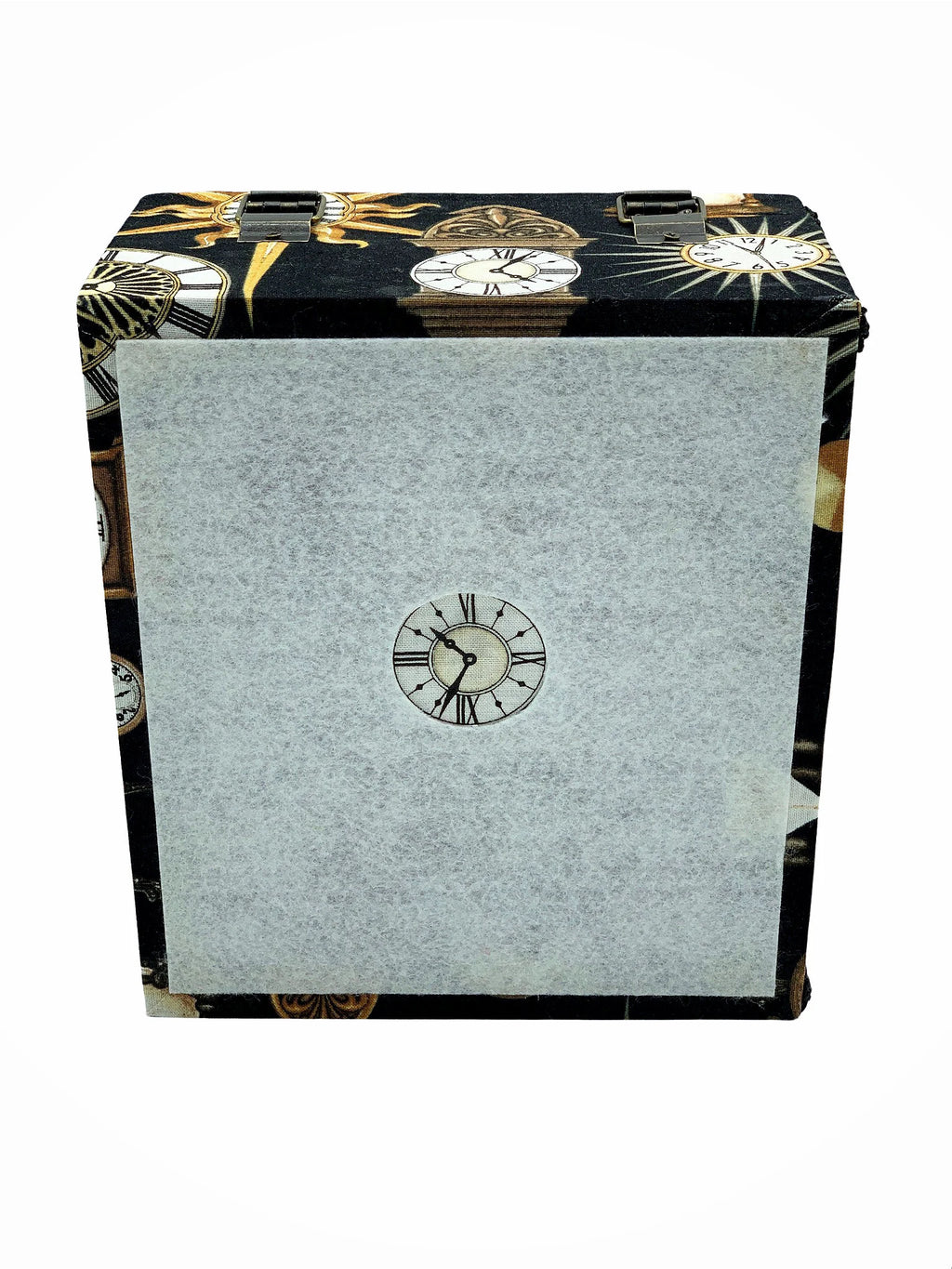 Hardwood Decorative Storage Box with Crystal Inlay