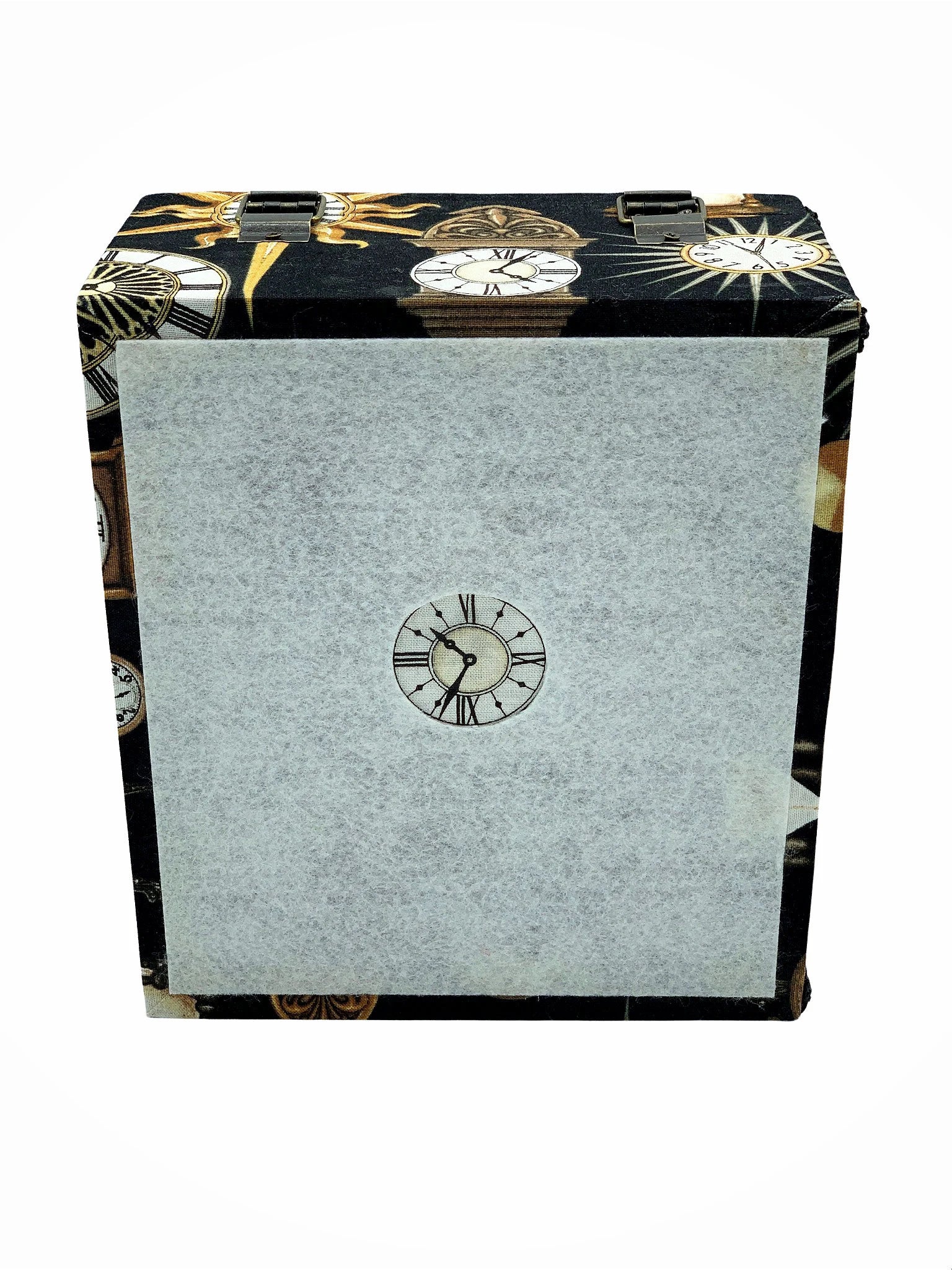 Hardwood Decorative Storage Box with Crystal Inlay