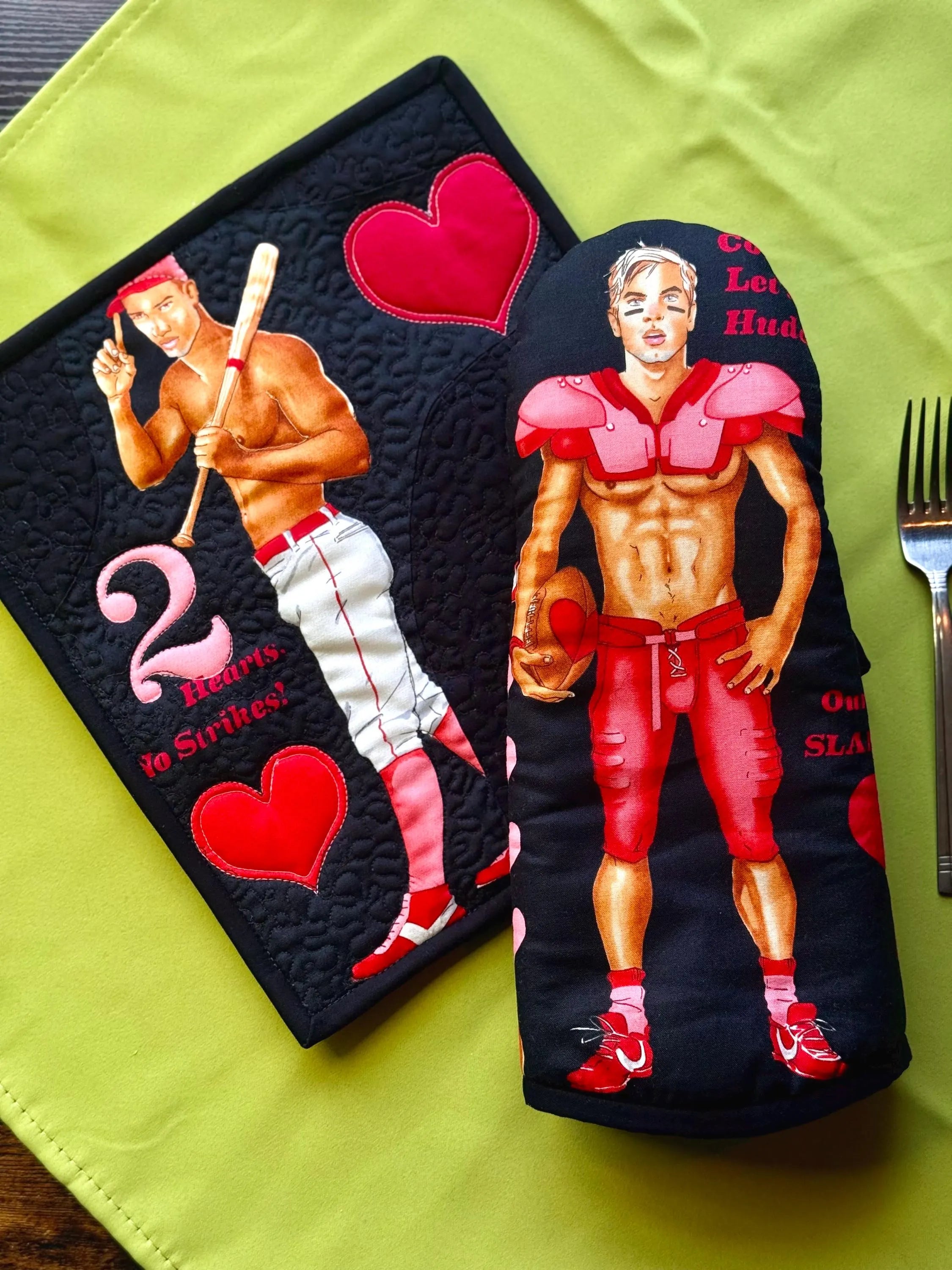 Sexy Oven Mitt & Hot Pad (Casserole Size)