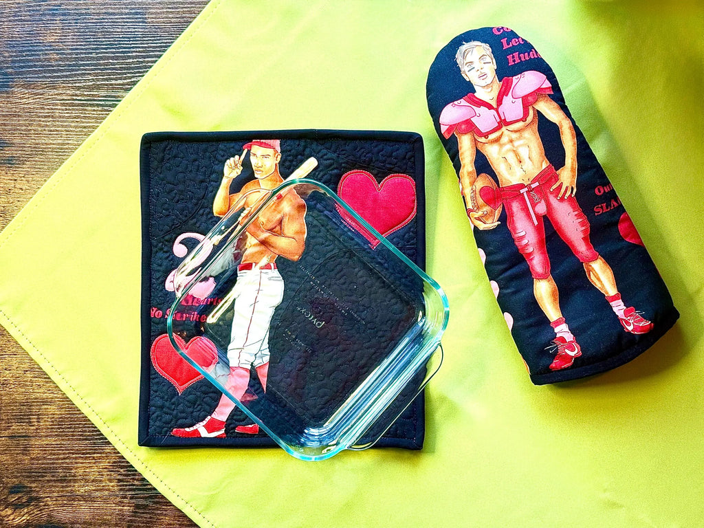 Sexy Oven Mitt & Hot Pad (Casserole Size)
