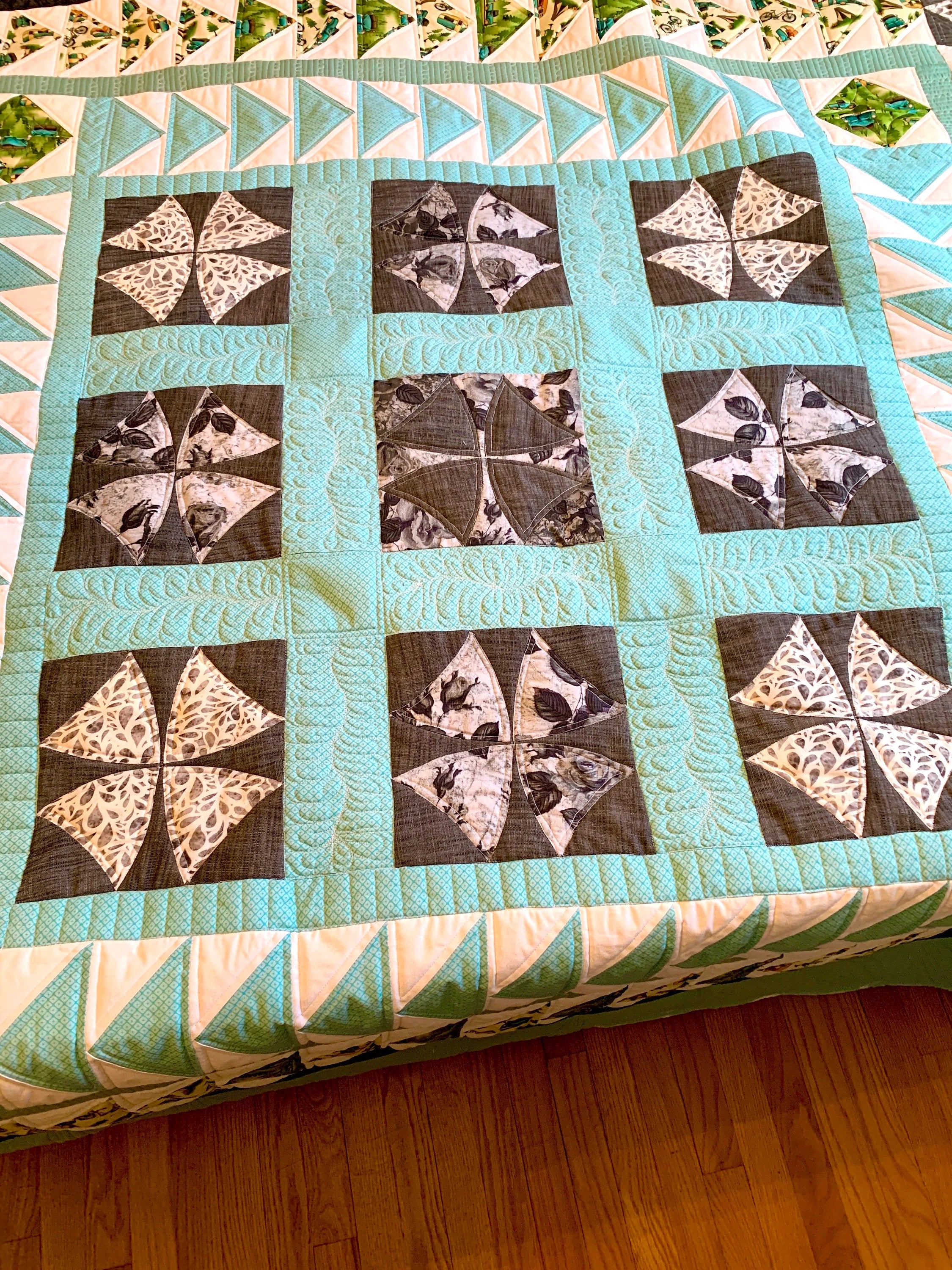 Double Size Handmade Americana Quilt